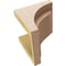 Ekena Millwork 6"W x 6"D x 6"H Wide Helena Rough Cedar Woodgrain TimberThane Corbel, Primed Tan CORUR06X06X06HELRCPR - alternate 4